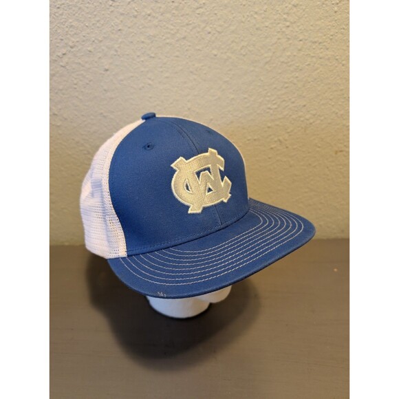 Washington Warriors CW Trucker Hat Snapback Mesh Cap Blue White Champro HCS High - Picture 4 of 13